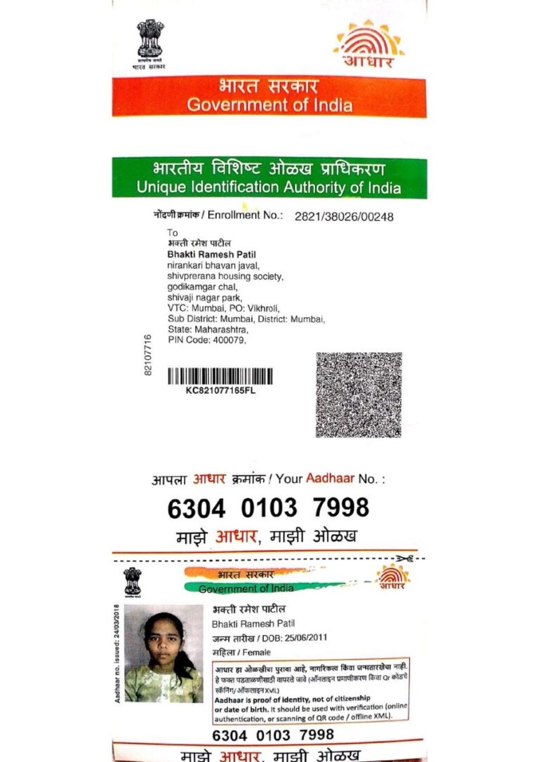 Ms. Patil Bhakti Ramesh