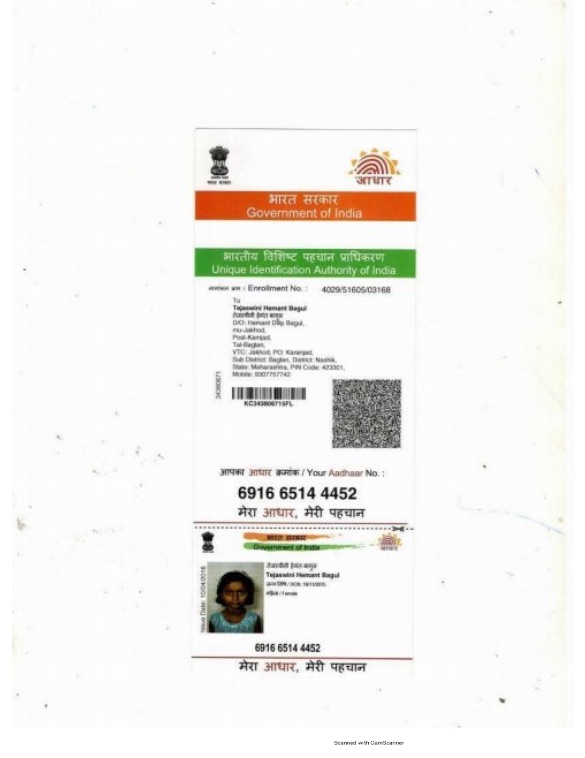 Ms. Tejaswini Hemant Bagul