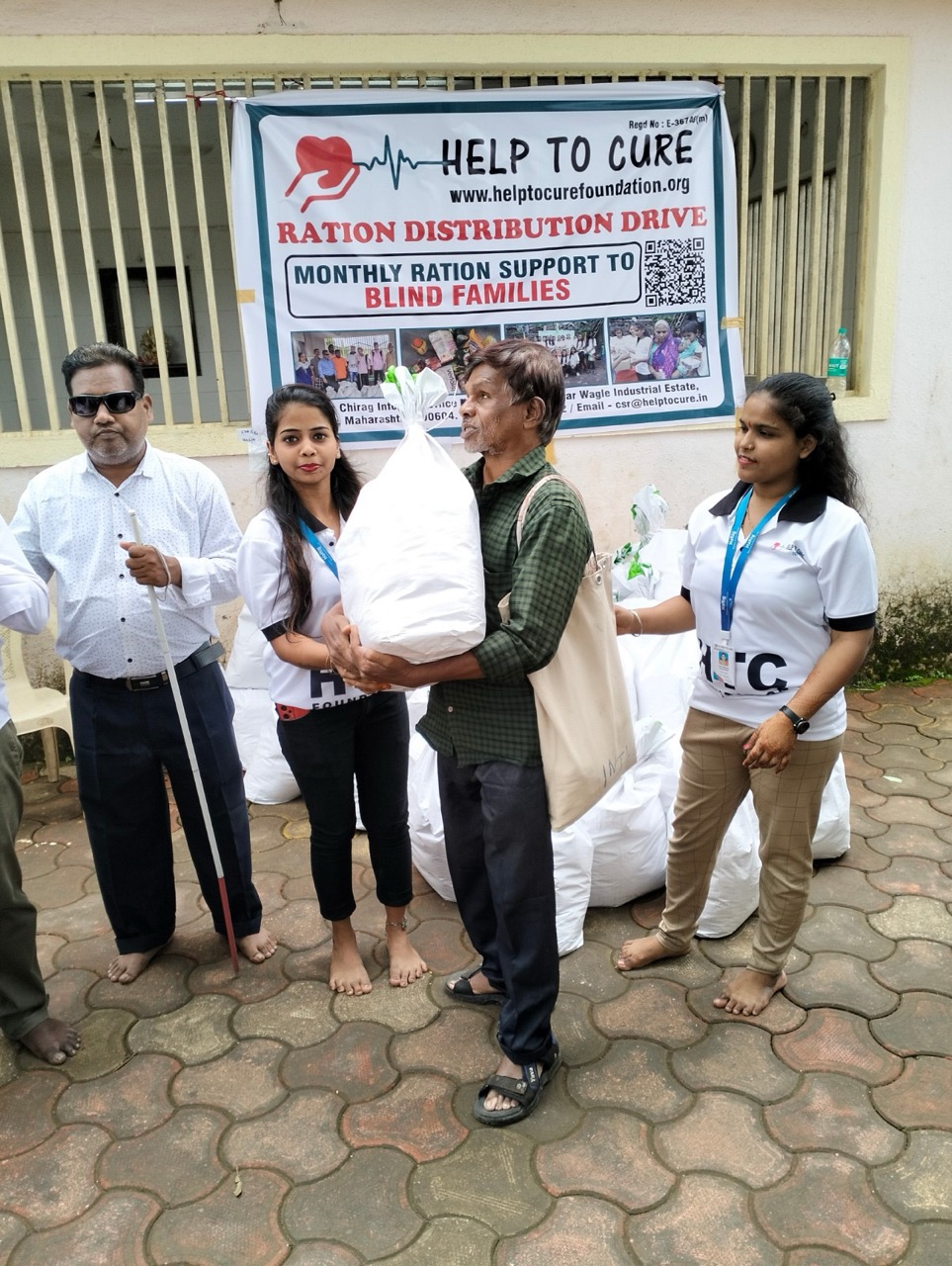 Ration Distribution Campaign