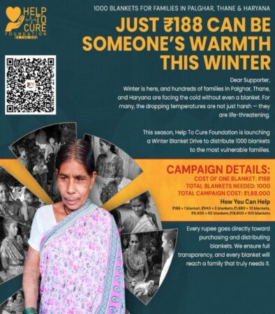 Winter Blanket Drive for Needy Families