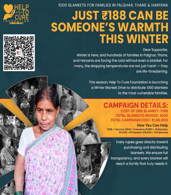 Winter Blanket Drive for Needy Families