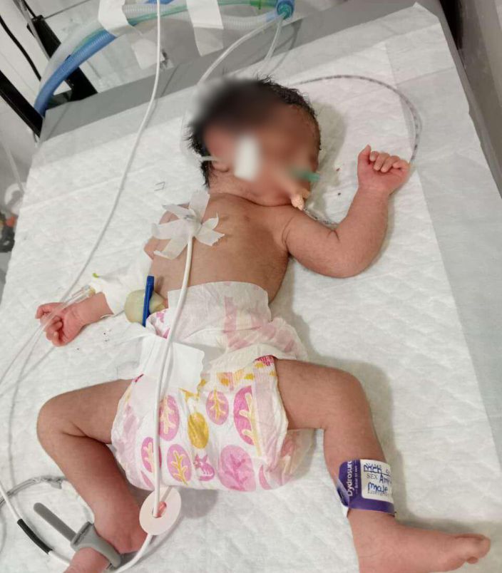 Baby of Mrs. Shamali R. Sakat