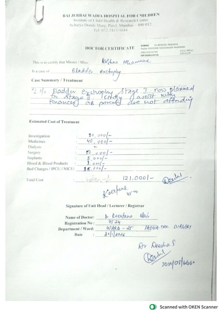 Master Krishna Siddharam Mhamane