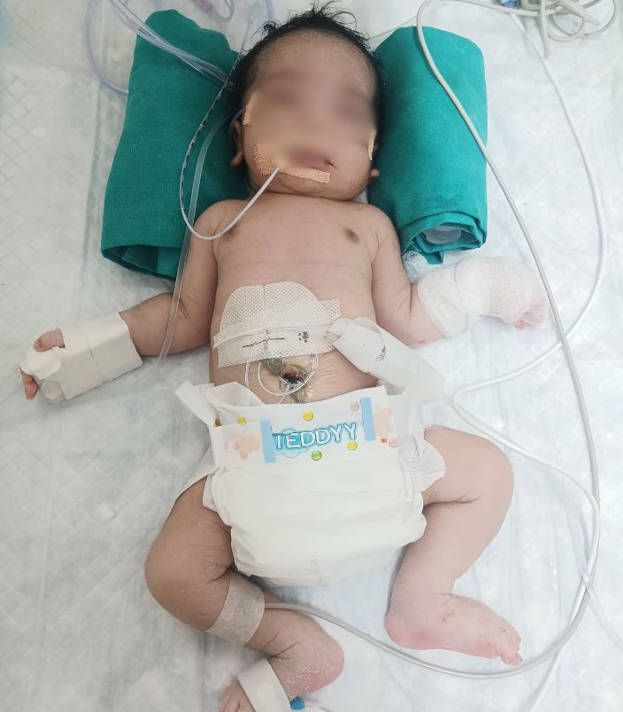 Baby of Mrs. Fiza Amir Shaikh